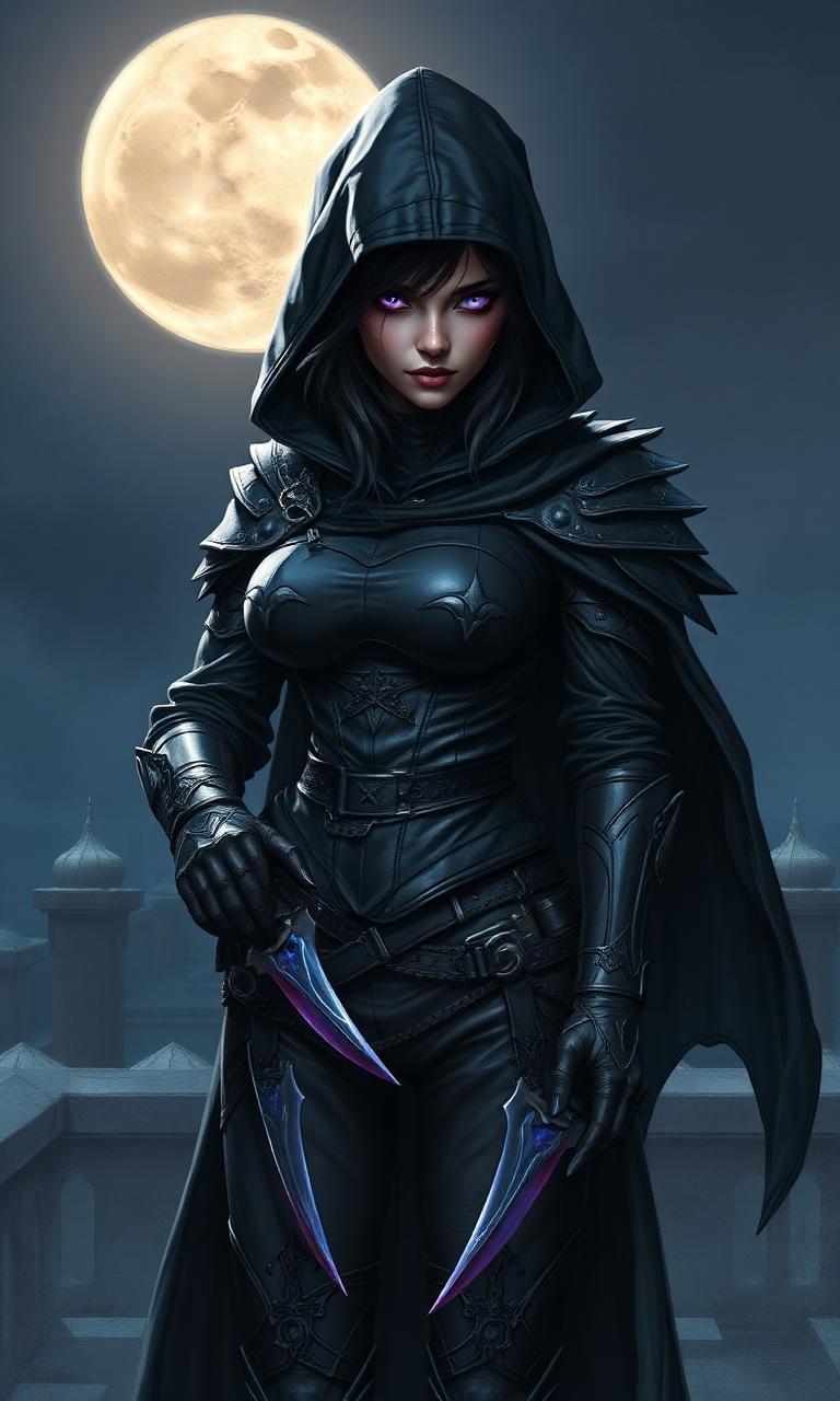 Nyx Ravenshade, the Assassin