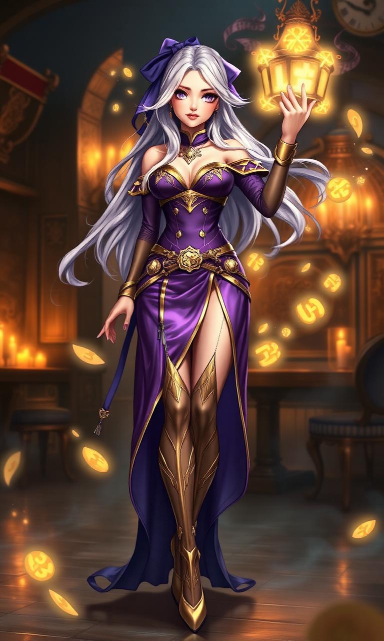 Lyra Moonveil, the Sorceress