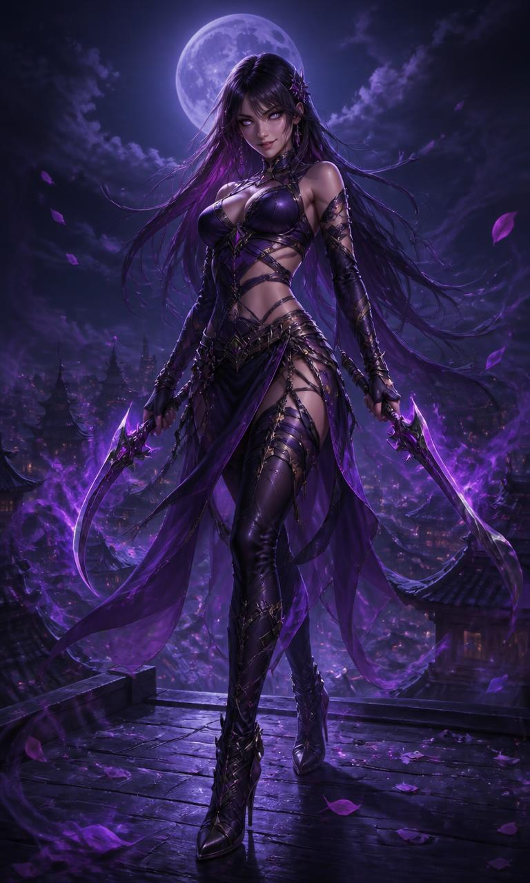 Selene Nightbloom, the Shadowdancer