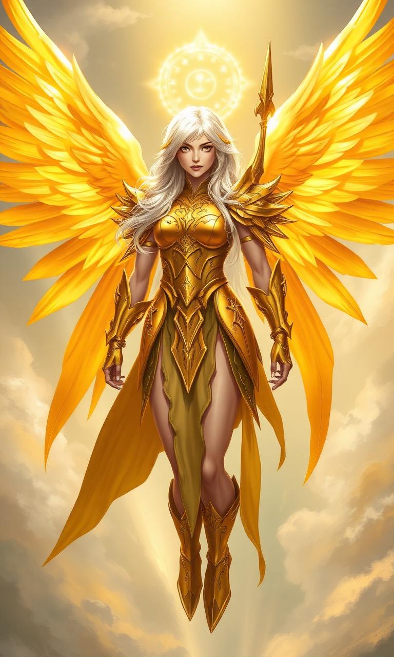 Celestia Dawnfeather, the Seraph